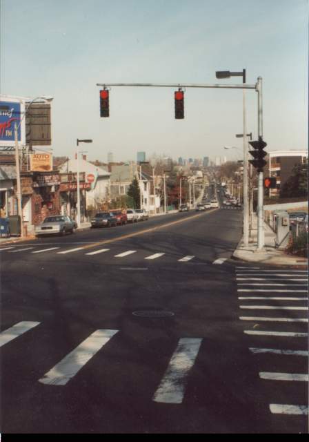 View of Boston from Roslindale.