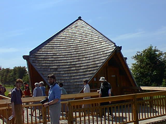 Visitor centre at Knowth.