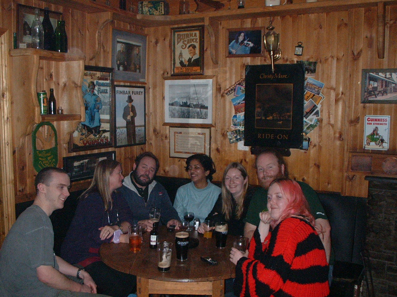 kevin (kor), patsy, ray, shobha, stella, kevin and kathryn.