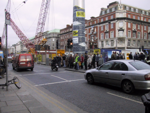 hey, look, it's a big crane.