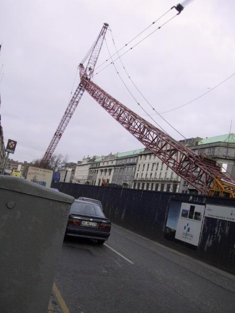 crane again.