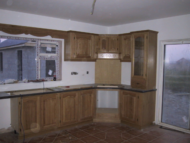 Doors for the kitchen cabinets.